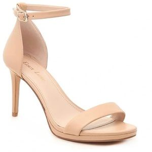 Nude Platform Strap Heel | Essex Lane Adinan